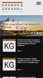 Mobile Screenshot of kramonandgraham.com